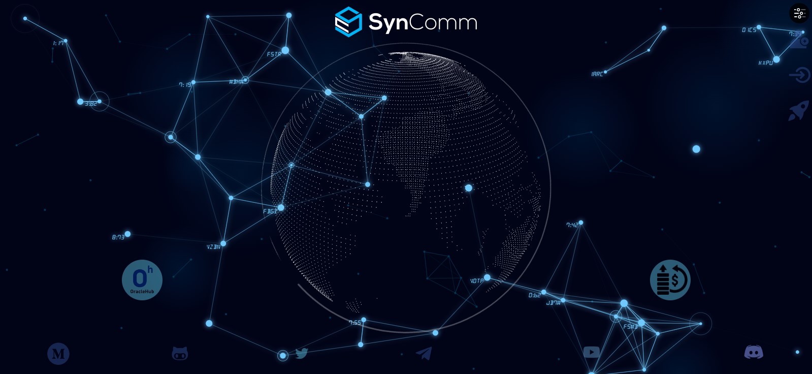 Syncomm website preview image